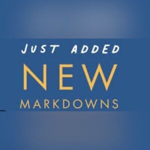 New markdowns - offers still accepted 😊